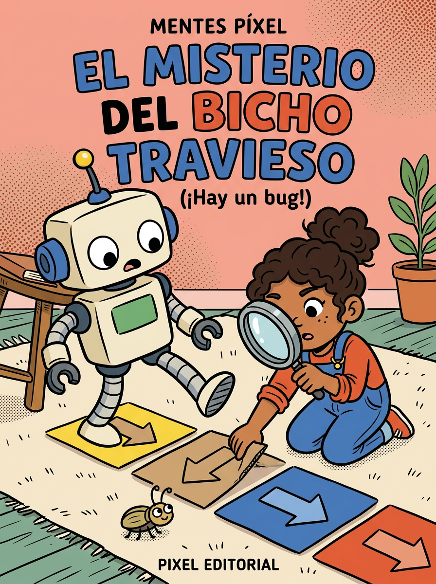 Portada de El misterio del bicho travieso (¡Hay un bug!)
